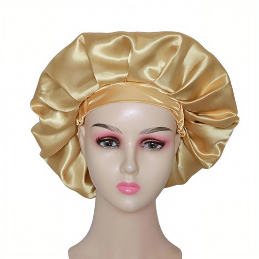 Silk Sleeping Bonnet for Women Hair Protection - Gentle on Skin, Fits All Head Sizes